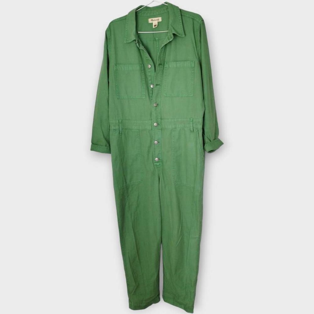 Madewell Green Jumpsuit